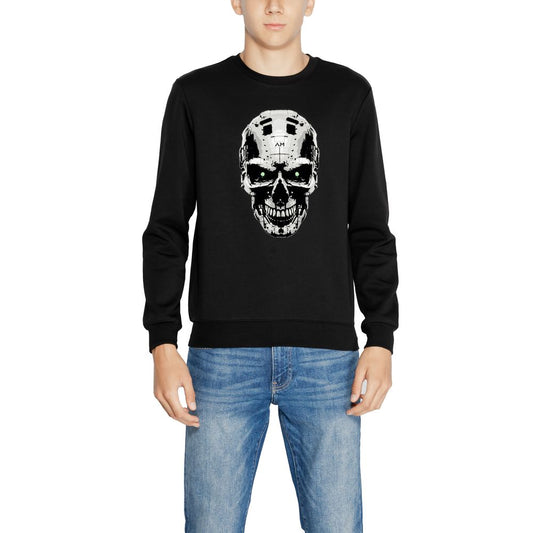 Antony Morato Black Cotton Sweatshirt by Antony Morato