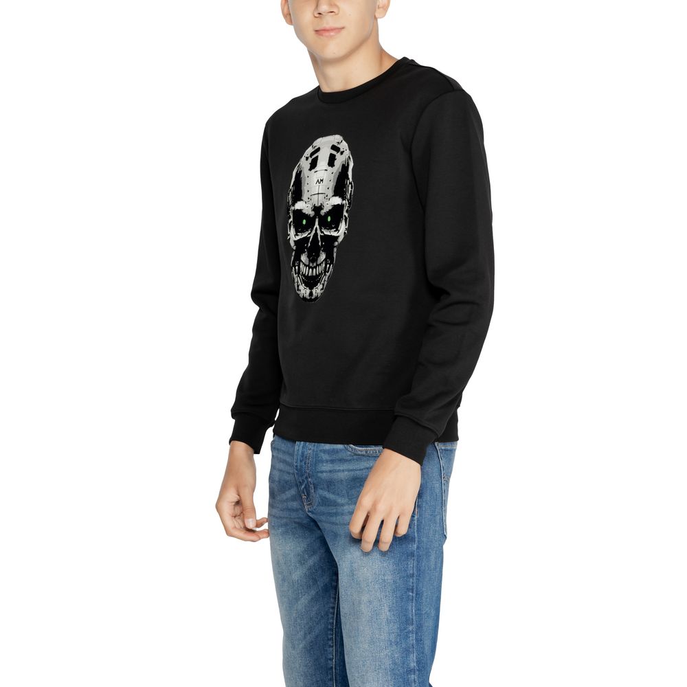 Antony Morato Black Cotton Sweatshirt by Antony Morato