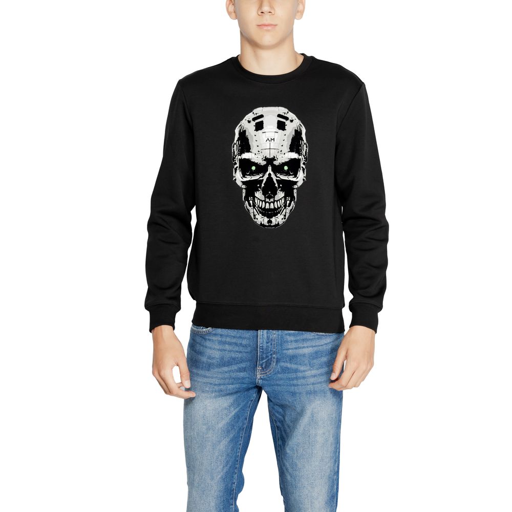 Antony Morato Black Cotton Sweatshirt by Antony Morato