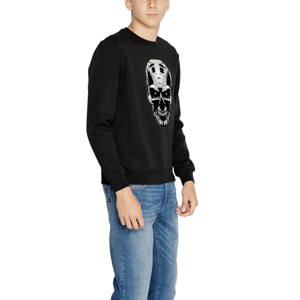 Antony Morato Black Cotton Sweatshirt by Antony Morato