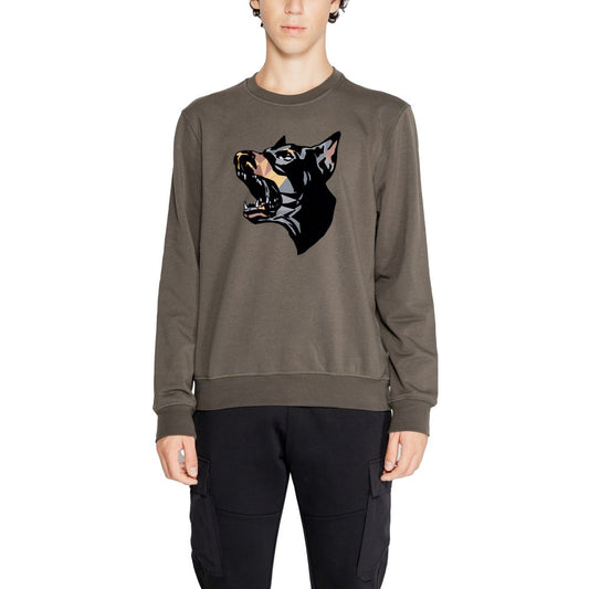 Antony Morato Green Cotton Sweatshirt by Antony Morato