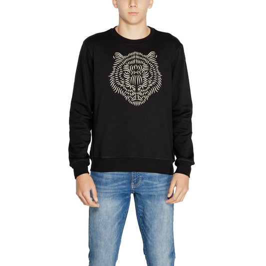Antony Morato Black Cotton Sweatshirt by Antony Morato
