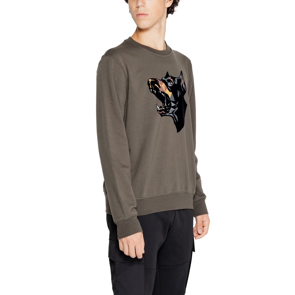 Antony Morato Green Cotton Sweatshirt by Antony Morato