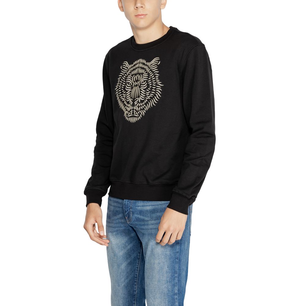 Antony Morato Black Cotton Sweatshirt by Antony Morato