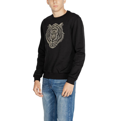 Antony Morato Black Cotton Sweatshirt by Antony Morato