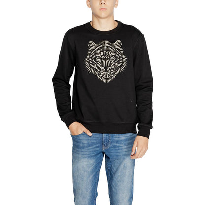 Antony Morato Black Cotton Sweatshirt by Antony Morato