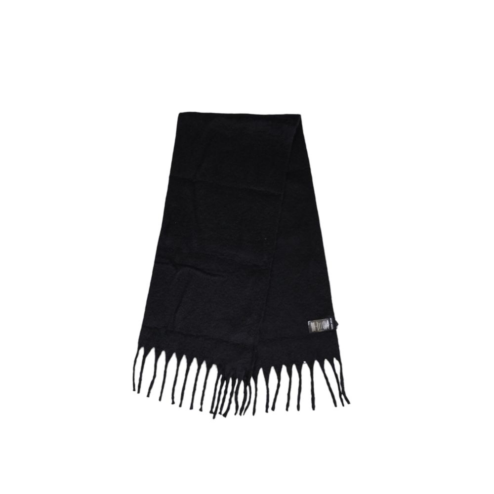 Antony Morato Black Polyester Scarf by Antony Morato