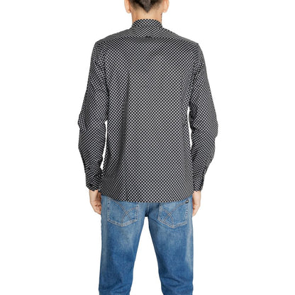 Antony Morato Gray Cotton Shirt by Antony Morato