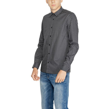Antony Morato Gray Cotton Shirt by Antony Morato
