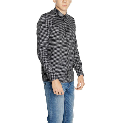 Antony Morato Gray Cotton Shirt by Antony Morato