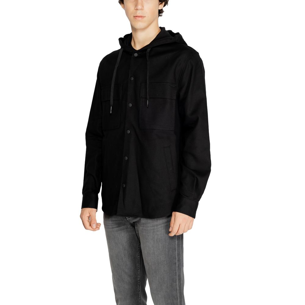 Antony Morato Black Cotton Shirt by Antony Morato