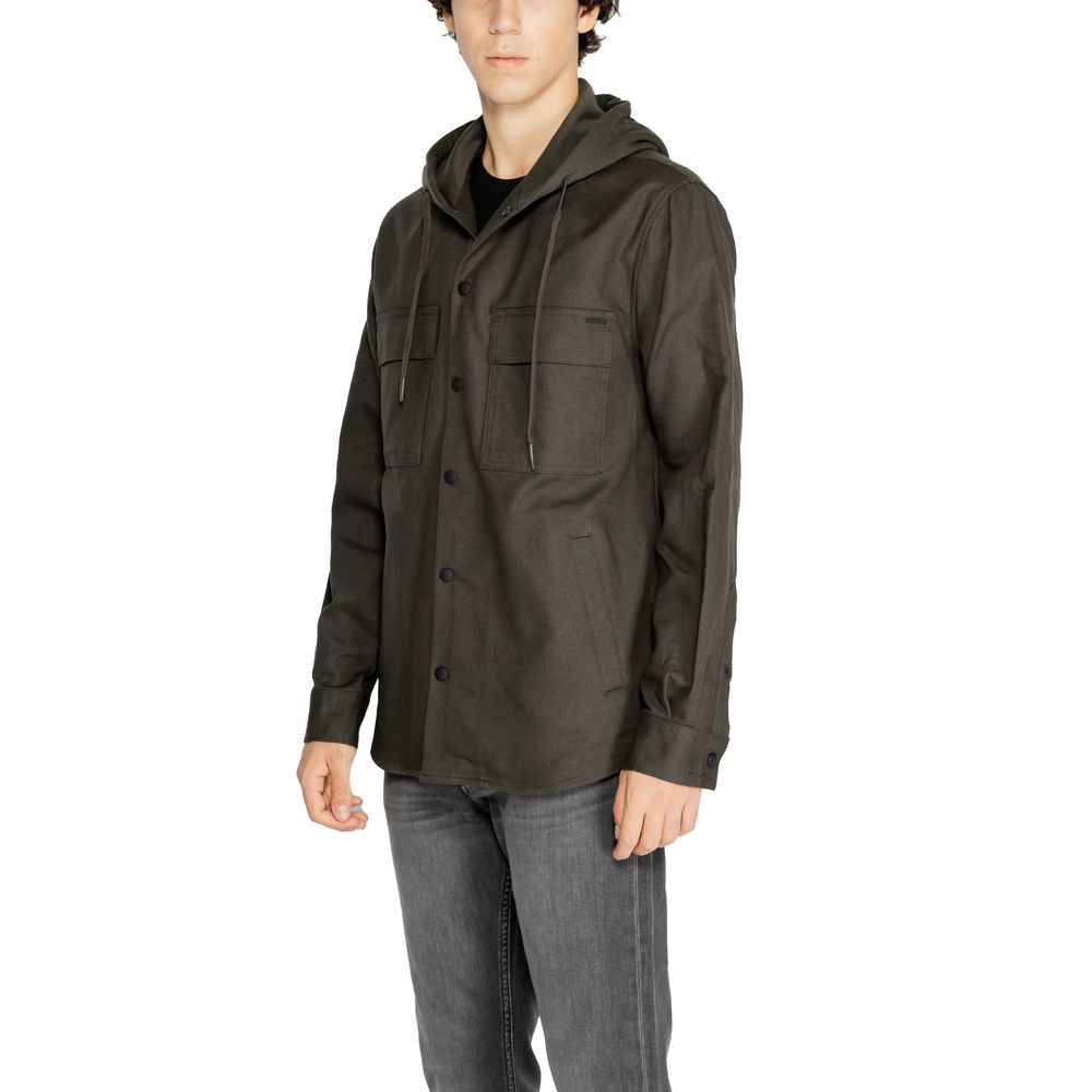 Antony Morato Green Cotton Shirt by Antony Morato