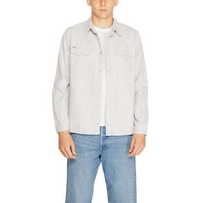 Antony Morato Gray Cotton Shirt by Antony Morato