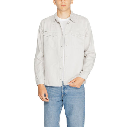 Antony Morato Gray Cotton Shirt by Antony Morato