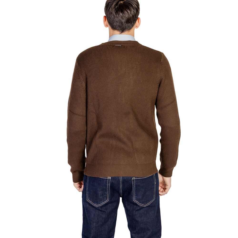 Antony Morato Cardigan en polyester marron