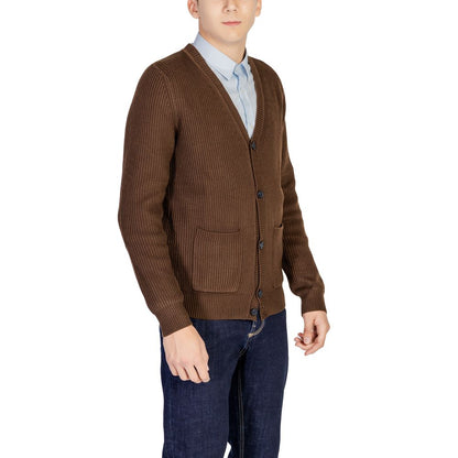 Antony Morato Cardigan en polyester marron