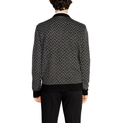 Antony Morato Cardigan en mohair noir