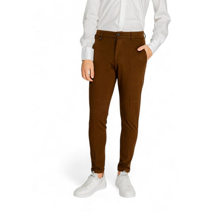 Antony Morato Brown Viscose Pant by Antony Morato