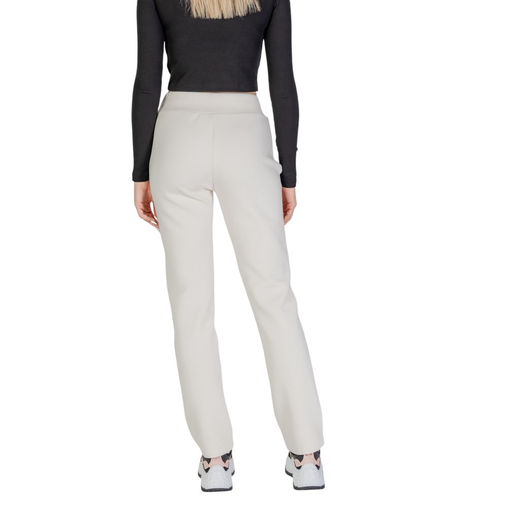 Guess Active Cream Cotton Joggers Workout Pant by Guess Active