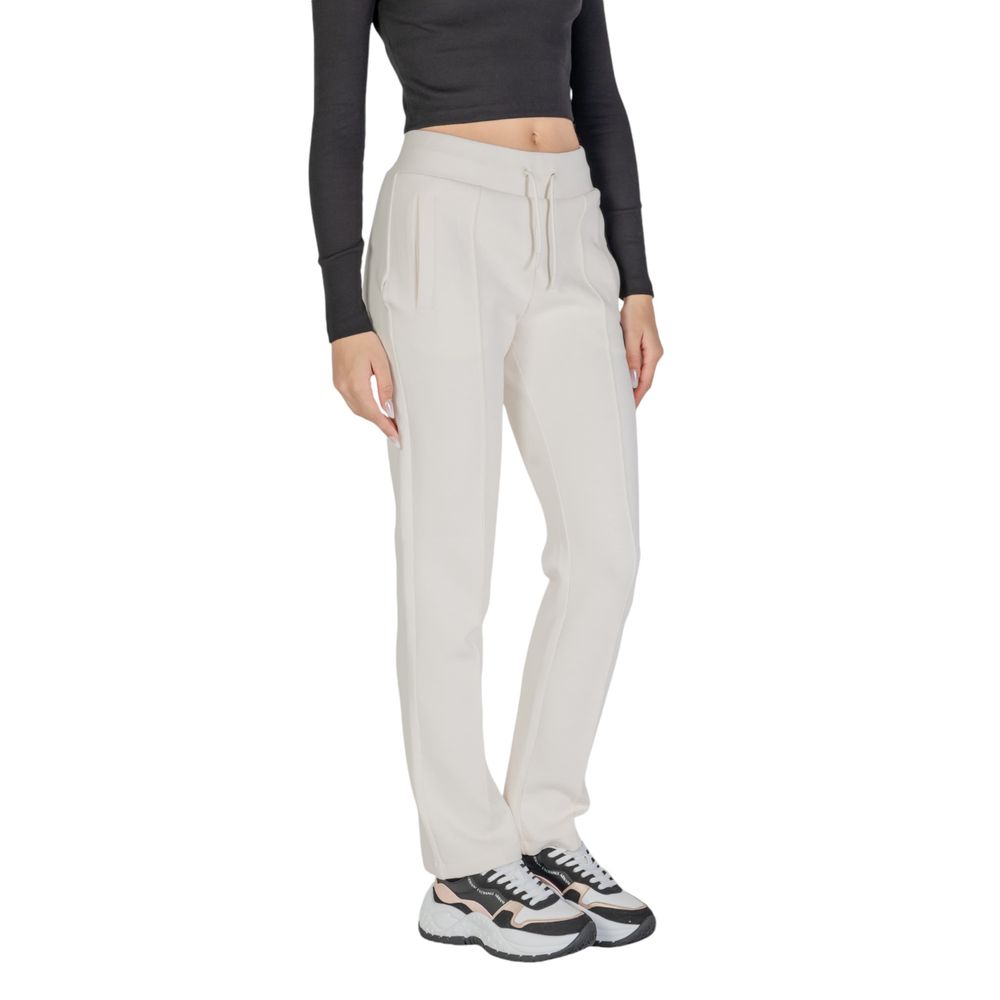 Guess Active Cream Cotton Joggers Workout Pant by Guess Active