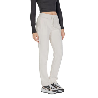 Guess Active Cream Cotton Joggers Workout Pant by Guess Active