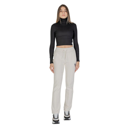 Guess Active Cream Cotton Joggers Workout Pant by Guess Active