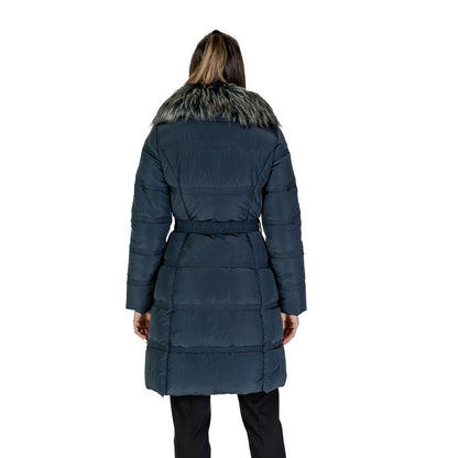 Vestes et manteaux en polyester noir Guess