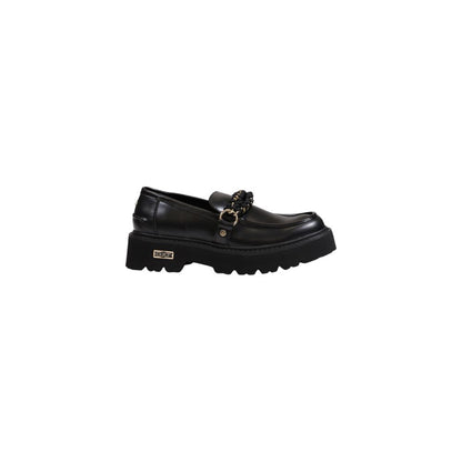 Cult Black Leather Platform