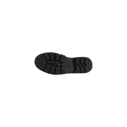 Cult Black Leather Platform