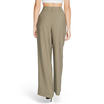 Morgan De Toi Green Cotton Pant by Morgan De Toi