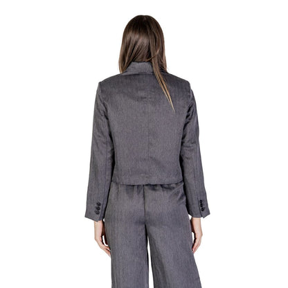 Costumes et blazers en polyester gris Jacqueline De Yong