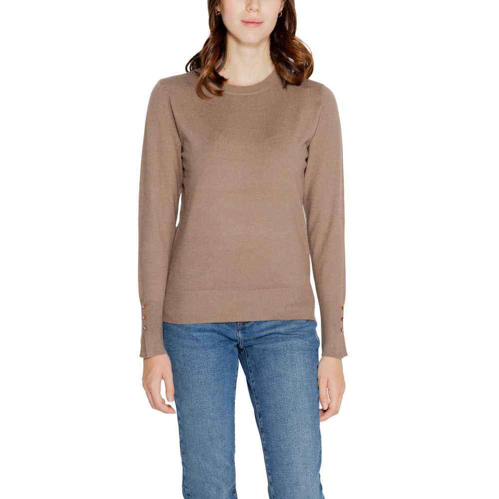Jacqueline De Yong Beige Viscose Sportswear