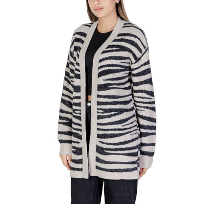 Cardigan en nylon gris Jacqueline De Yong