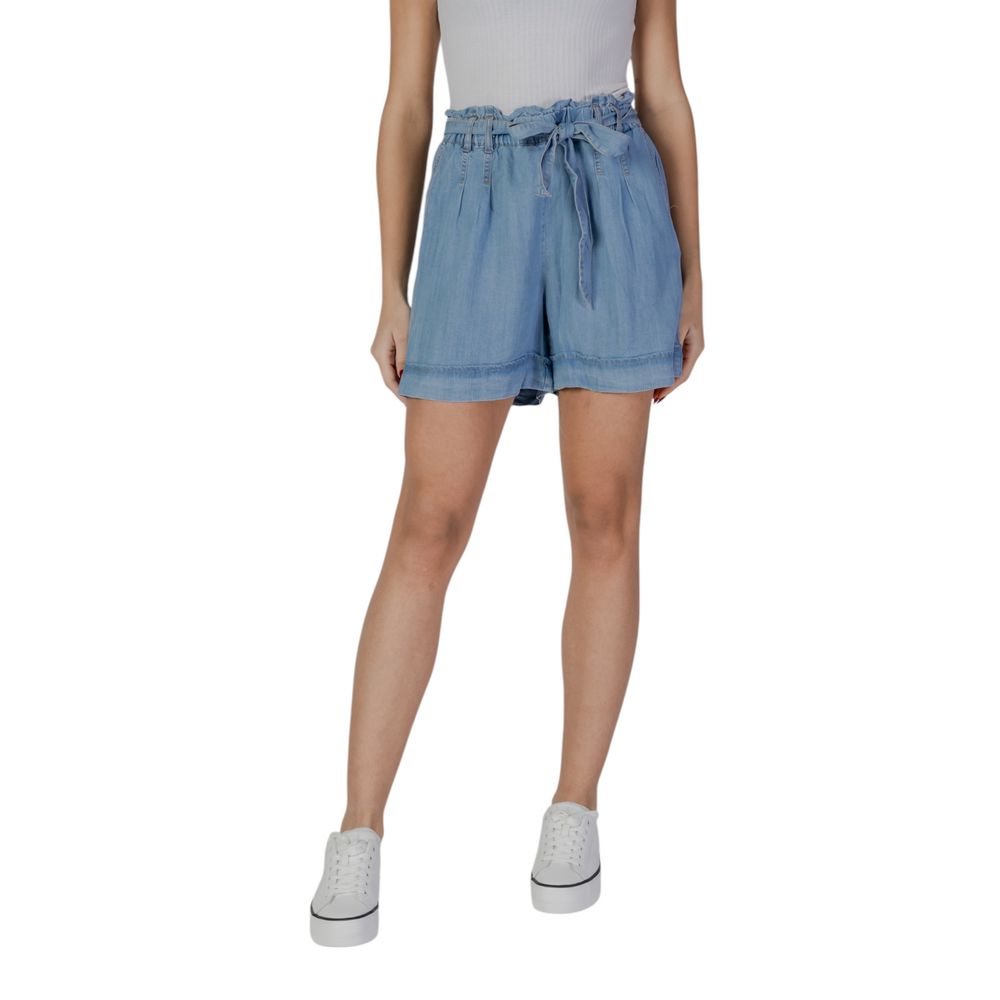 Short en lyocell bleu clair B.Young