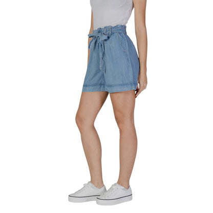 Short en lyocell bleu clair B.Young