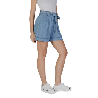 Short en lyocell bleu clair B.Young