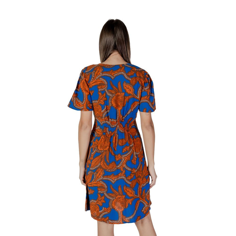 B.Young Blue Viscose Midi by B.Young