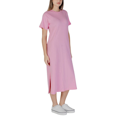B.Young Multicolor Cotton Midi by B.Young