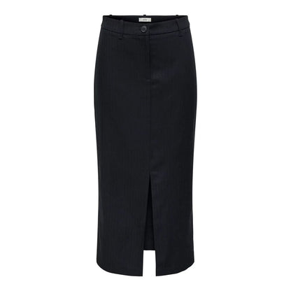 Jupe en polyester grise Jacqueline De Yong