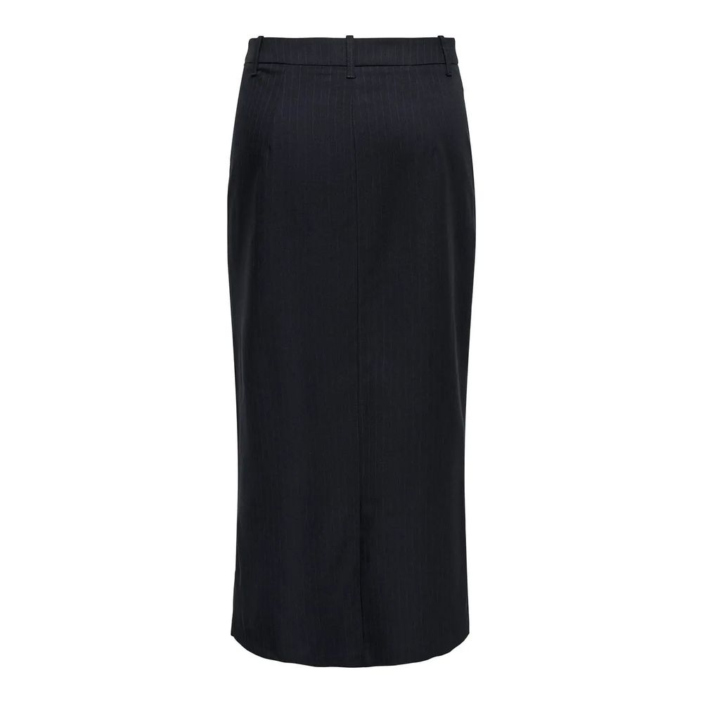 Jupe en polyester grise Jacqueline De Yong