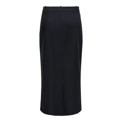 Jupe en polyester grise Jacqueline De Yong