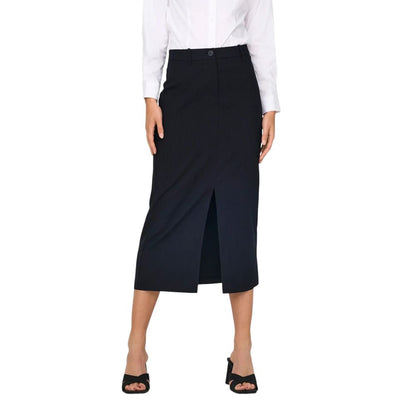 Jupe en polyester grise Jacqueline De Yong