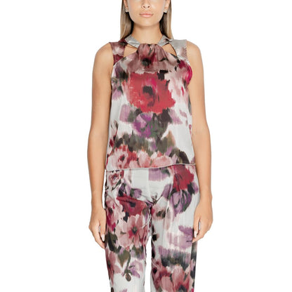Rinascimento Bordeaux Polyester Tank Top