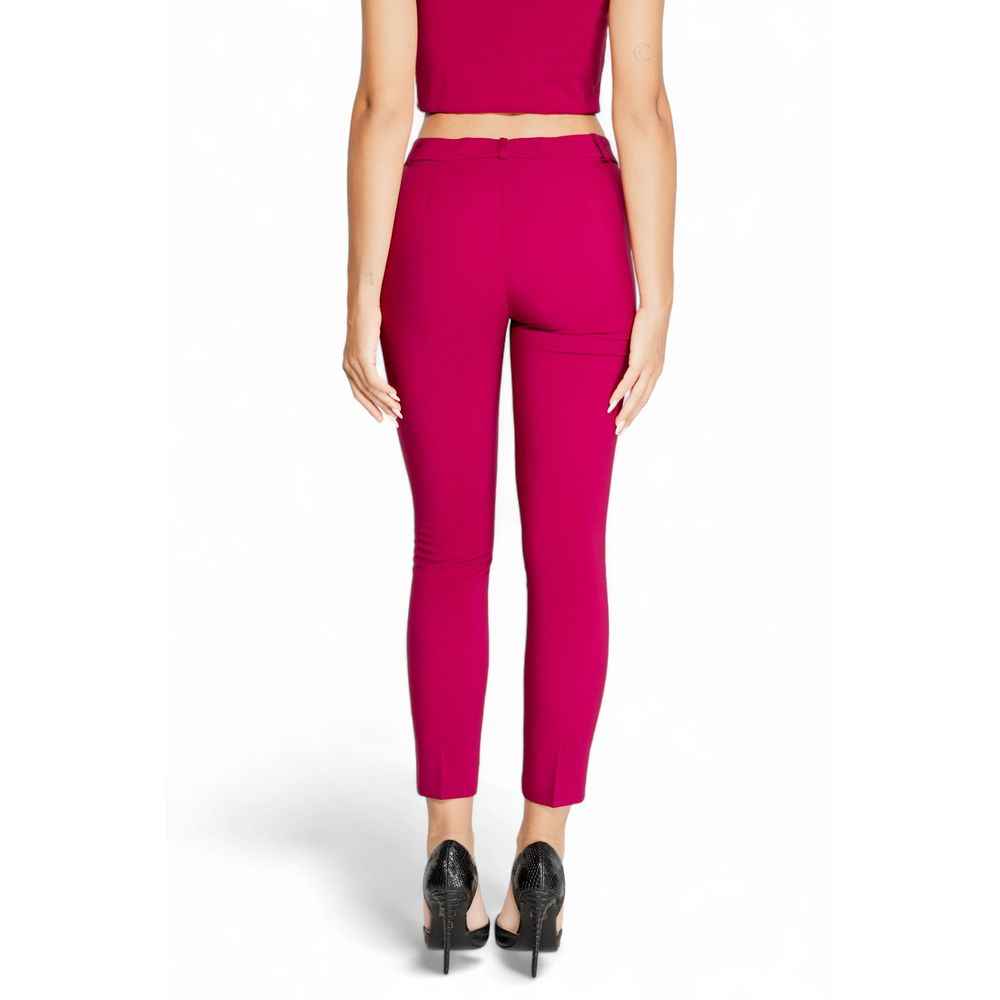 Rinascimento Bordeaux Polyester Pant