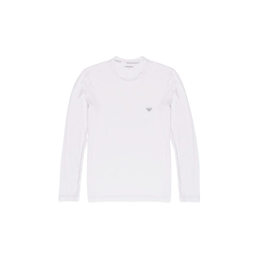 Sous-vêtements Emporio Armani blancs en modal à manches longues