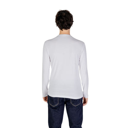 Sous-vêtements Emporio Armani blancs en modal à manches longues