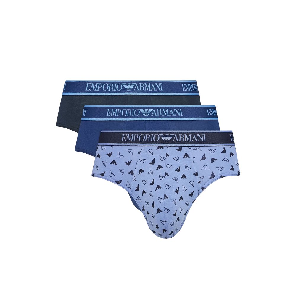 Sous-vêtements Emporio Armani en coton bleu