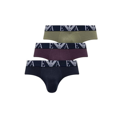 Sous-vêtements Emporio Armani en coton bleu