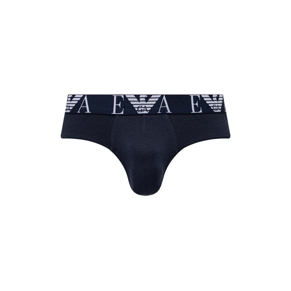 Sous-vêtements Emporio Armani en coton bleu