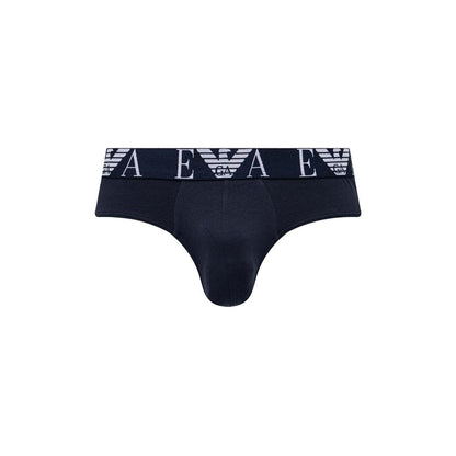 Sous-vêtements Emporio Armani en coton bleu